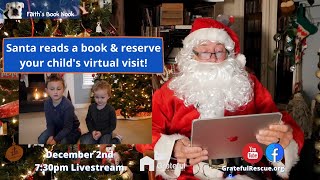 Santa Shares Story Time