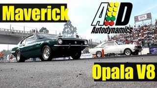 Autodynamics Revista Dragstrip Maverick Jasper E Opala V8 Ramon Suzan