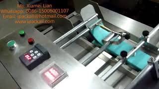 high speed paging machine for separating stacks of sticker paper or magazine
