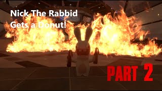 Nick The Rabbid Gets A Donut Comic Part 2