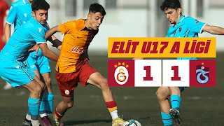 Galatasaray U17 1-1 Trabzonspor U17 U17 Elit A Ligi 1. Grup 12. Hafta
