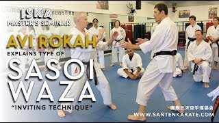2018 Iska Masters Seminar - Sasoi Waza Inviting Technique With Sensei Avi Rokah
