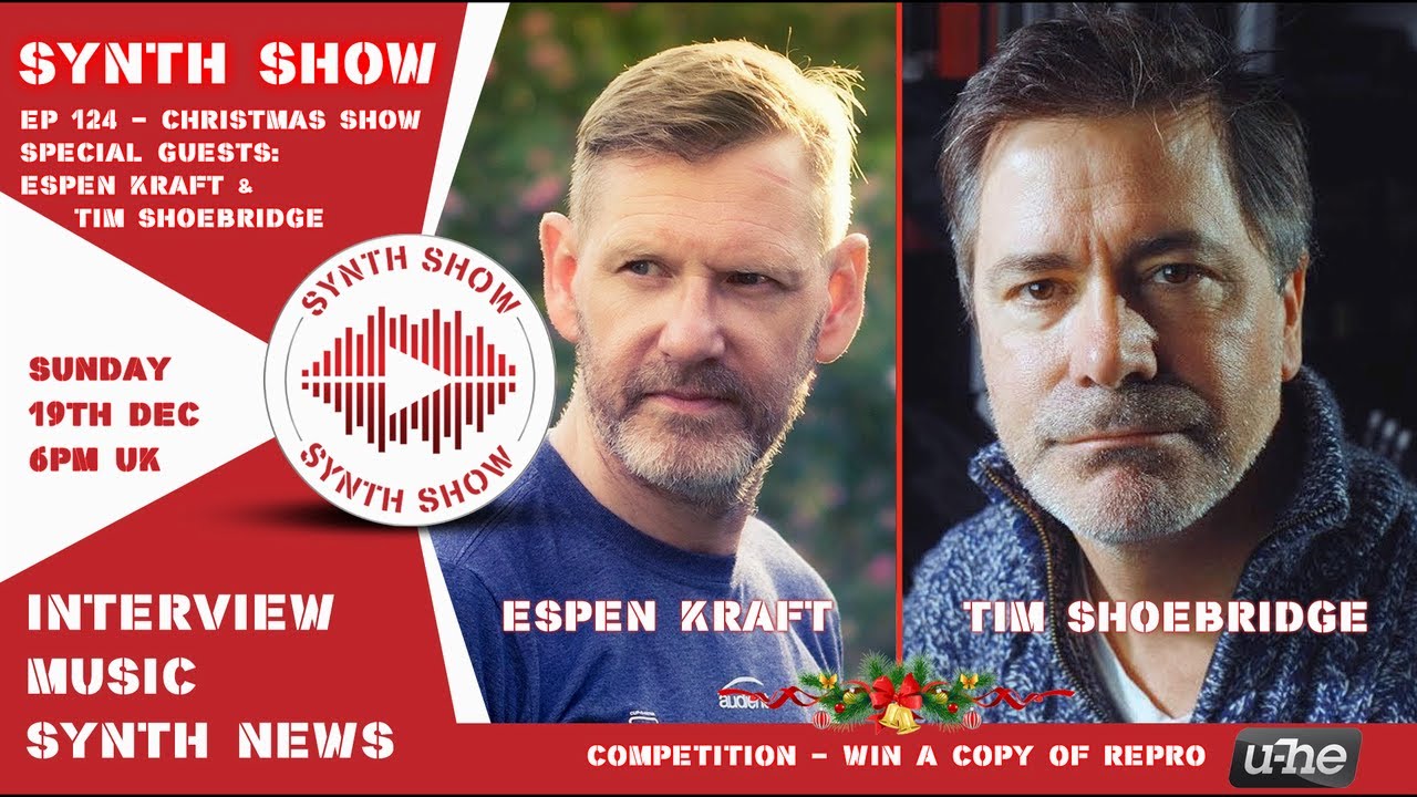 GEOSynths Synth Show - Ep124 - Christmas Show Special - With Espen Kraft & Tim Shoebridge