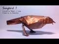 Origami Sing (page 1). YouTube Christmas Video Tutorials