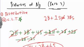 Old Algebra Videos: Fundamentals 3