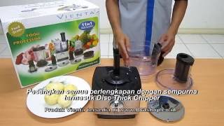 Vienta - Cara Memotong Kentang French Fries dengan Vienta Food Processor