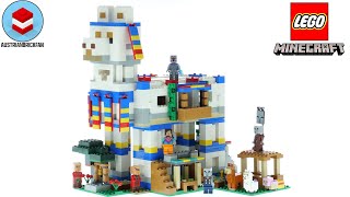 Lego Minecraft 21188 The Llama Village Speed Build