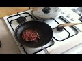 cuire steak poele
