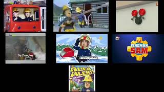 Fireman Sam All European Portugese Intros Mashup