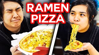I Tried Japans Ramen Pizza
