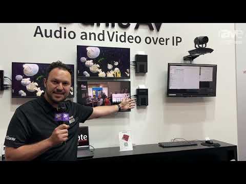 ISE 2022: Audinate Demos First Products With Dante AV, Including 4K60 PTZ Camera, Encoders Decoders