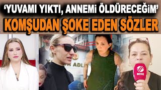 Tuğyan Beni̇ Tehdi̇t Etti̇ O Anlara Bire Bir Şahit Olan Komşu Serap Canlı Yayında