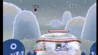 SSBB - Wifi Match #08 - fabry90 vs Gazel