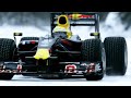 F1 car on frozen lake - Red Bull Racing returns to Quebec