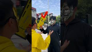 Follow Me Hero Battle Nerf Gun Vs Bad Guy #Followme #Funny #Badguy #Shorts