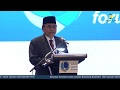 Pidato Sekjen WZF Prof. Dr. Bambang Sudibyo dalam Pembukaan World Zakat Forum 2019 Pidato Sekjen WZF Prof. Dr. Bambang Sudibyo dalam Pembukaan World Zakat Forum 2019