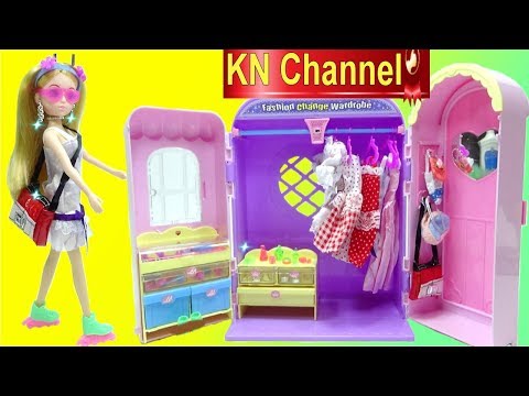 Đồ chơi trẻ em BÚP BÊ LELIA TRANG ĐIỂM ĐI HỌC | Fashion Change wardrobe