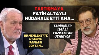 İlber Ortaylı ve Murat Bardakçı Arasında Sert Tartışma.. Fatih Altaylı Müdahale 