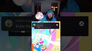 Caseoh Reacts To Ps5 Messages While Playing Fall Guys