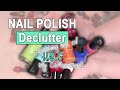 GETTING RID OF HALF MY NAIL POLISH COLLECTION // Nail Polish Declutter 2019