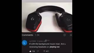 Tf With The Background Music Man,Are U Reviewing Headset Or...