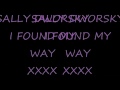 sally dworsky - i found my way with lyrics