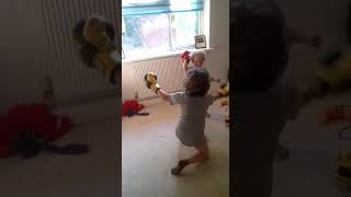 Brothers boxing