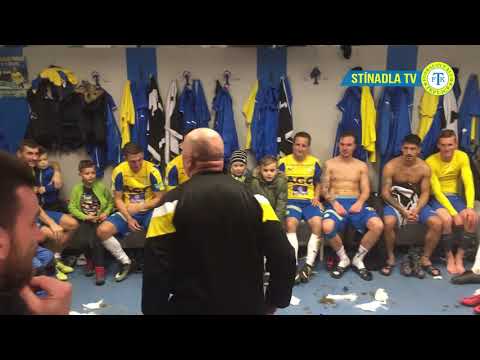 Radost z domc kabiny po zpase se Zlnem (10.3. 2018)
