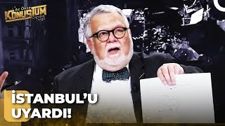 Prof. Dr. Celal Şengör, Beklenen İstanbul Depremini Çizerek Anlattı! | Az Önce K