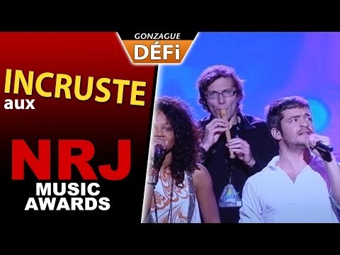 Gonzague s'incruste aux NRJ Music Awards
