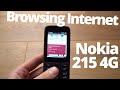 Nokia 215 4G - Internet Web Browser , Facebook & Youtube on Nokia mobile Phones