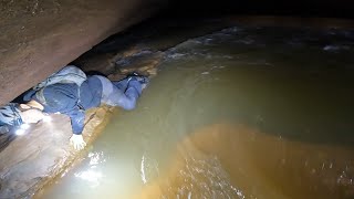 Insane Flooding River Cave