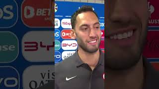 Hakan Çalhanoğludan Hollanda Maçı Sözleri