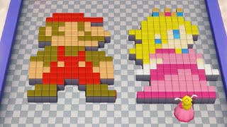 Super Mario Party Minigames - Peach vs Daisy vs Mario vs Luigi