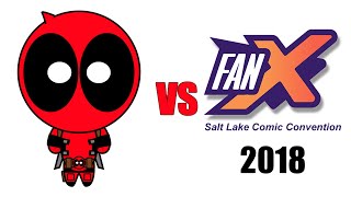 Deadpool vs FanX Salt Lake Comic Convention 2018