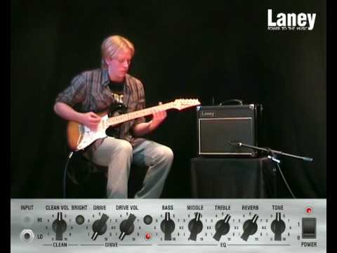 Laney VC15-110 electric guitar amplifier demo