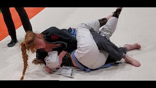 Women's Brazilian Jiu Jitsu Samantha The Valkyrie Valkenhaus 2019 Grappling In Pa 05 Kneebar