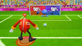 Ultimate Football Clash Dr. Eggman Vs Tails & Bowser Jr Mario & Sonic Olympic Games
