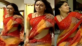 Kousalya Nadhini Unseen Saree Serial Actress