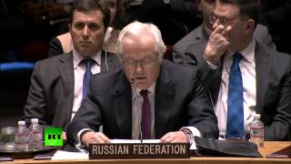 'We don't want war, it's not (Russia) who unfolded spiral of violence in Ukraine  Russia's UN envoy  3/14/14