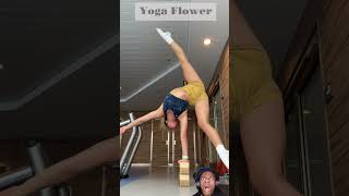 Flexible Yoga Stretching Split Home Workout
