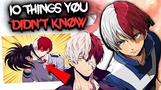 10 Things You Didn't Know About Todoroki Shoto - My Hero Academia