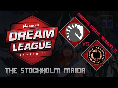 Team Liquid vs Chaos / Bo3 / DreamLeague Season 11 Stockholm Major / Dota 2 Live