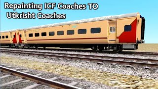 How To Repaint Icf Coaches In Railworks Train Simulator 2018