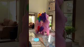 Hande Erçel, Gamze Erçel Ve Caner Yıldırımı Unicorn Kostümleriyle Paylaştı