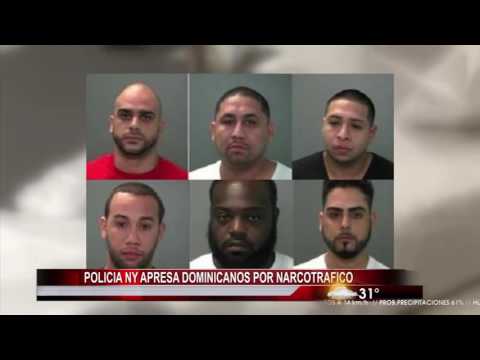 Policía NY apresan dominicanos por narcotráfico