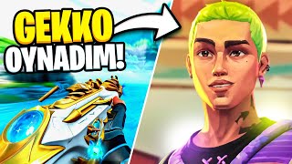 Valorant Yeni̇ Ajan Gekko İle Oynadim İlk Bakiş Ve Yetenekler