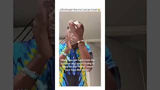 Washing Face Like A Man