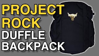 The Most Interesting Under Armour Duffle? Quick Look