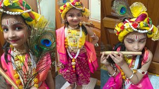 Krishna Makeup For Kids Krishna Makeup Krishna Makeup For Boy Krishna Dress Making At Home